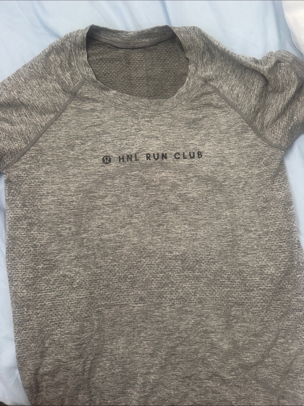 lululemon athletica Gray Honolulu Run Club Short Sleeve Tee